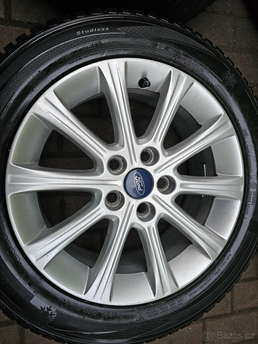 Kola ALU 5x108 FORD Focus Mondeo R16 ET50 zimní - 5