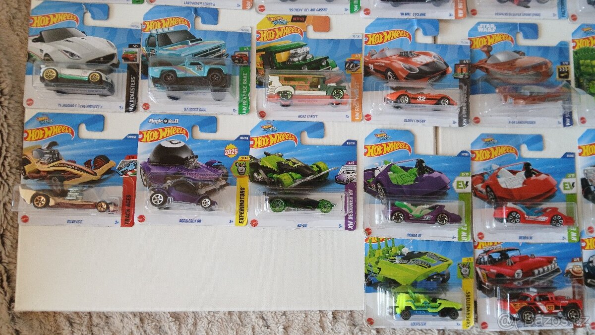 Hot wheels 5x2 nebo 53 nerozbalených autíček ceny dle fotek - 5