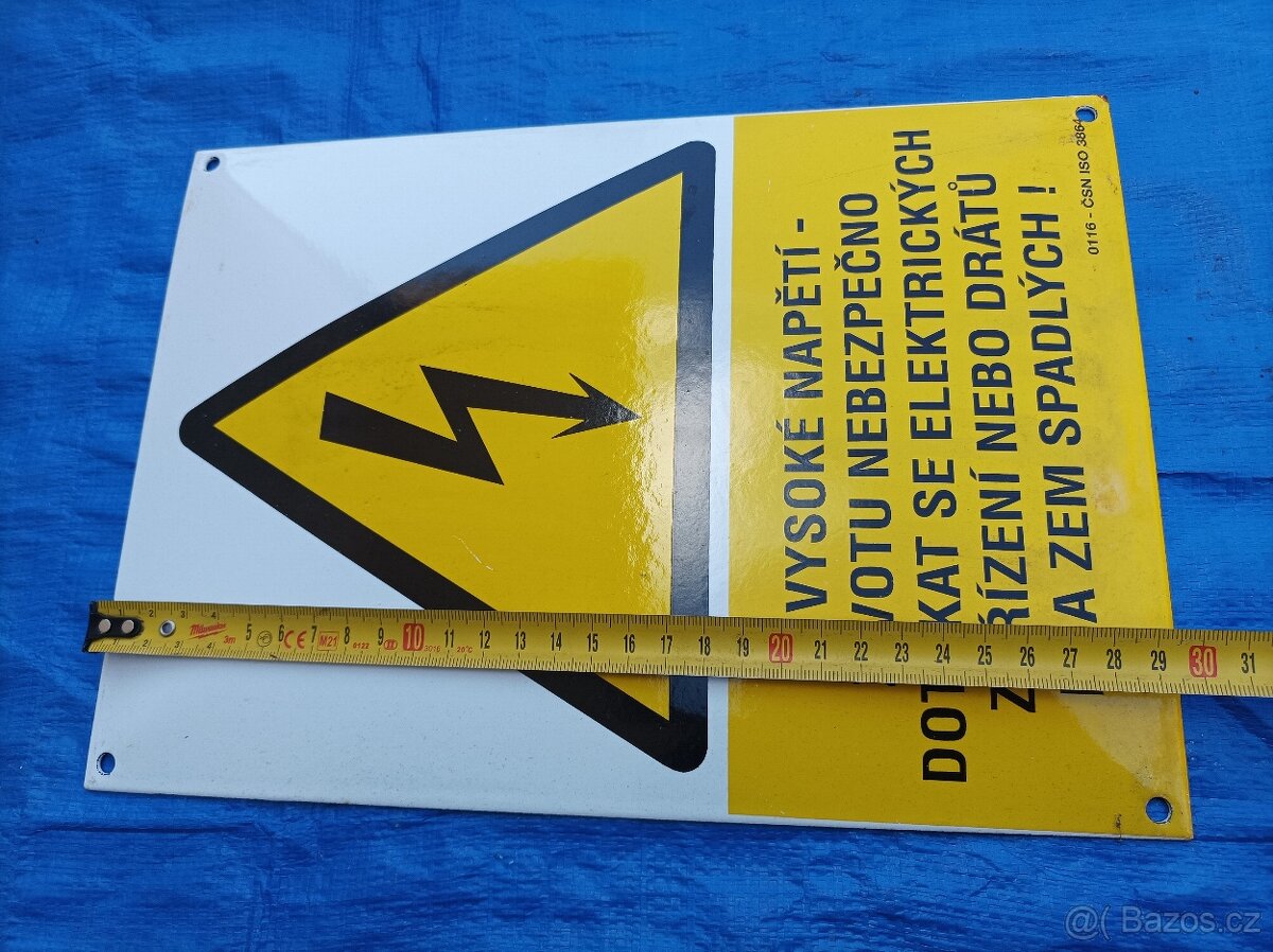 Výstražná cedule - 5