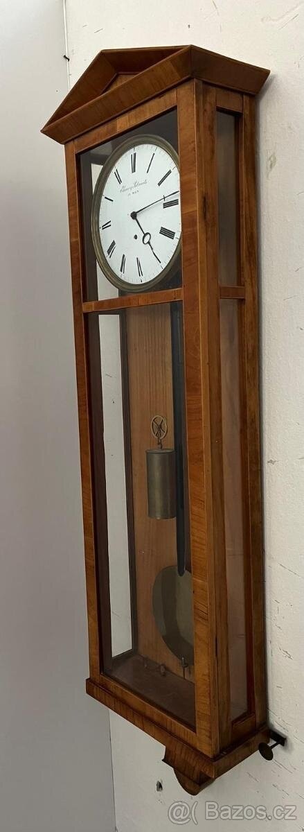 Hodiny biedermeier - dachle. - 5