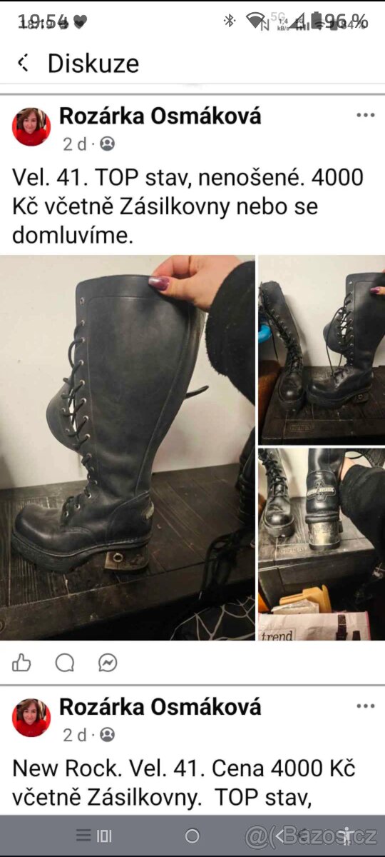 Různé boty New Rock - 5