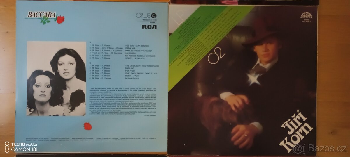 Retro/vintage ČSSR- LP desky-výběr 70.léta - 5