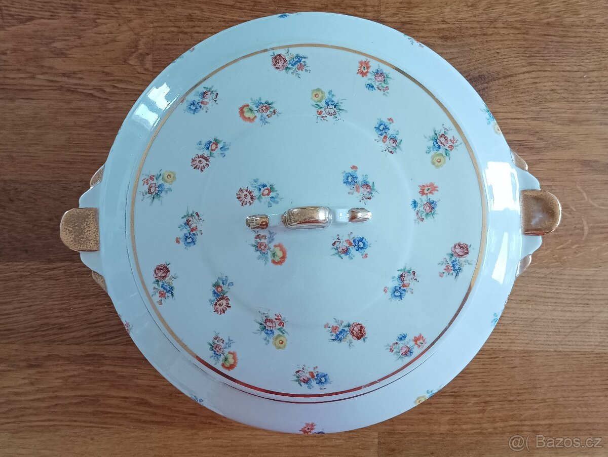 PORCELÁNOVÁ TERINA HÁZENKA LT LIMOGES FRANCIE - 5