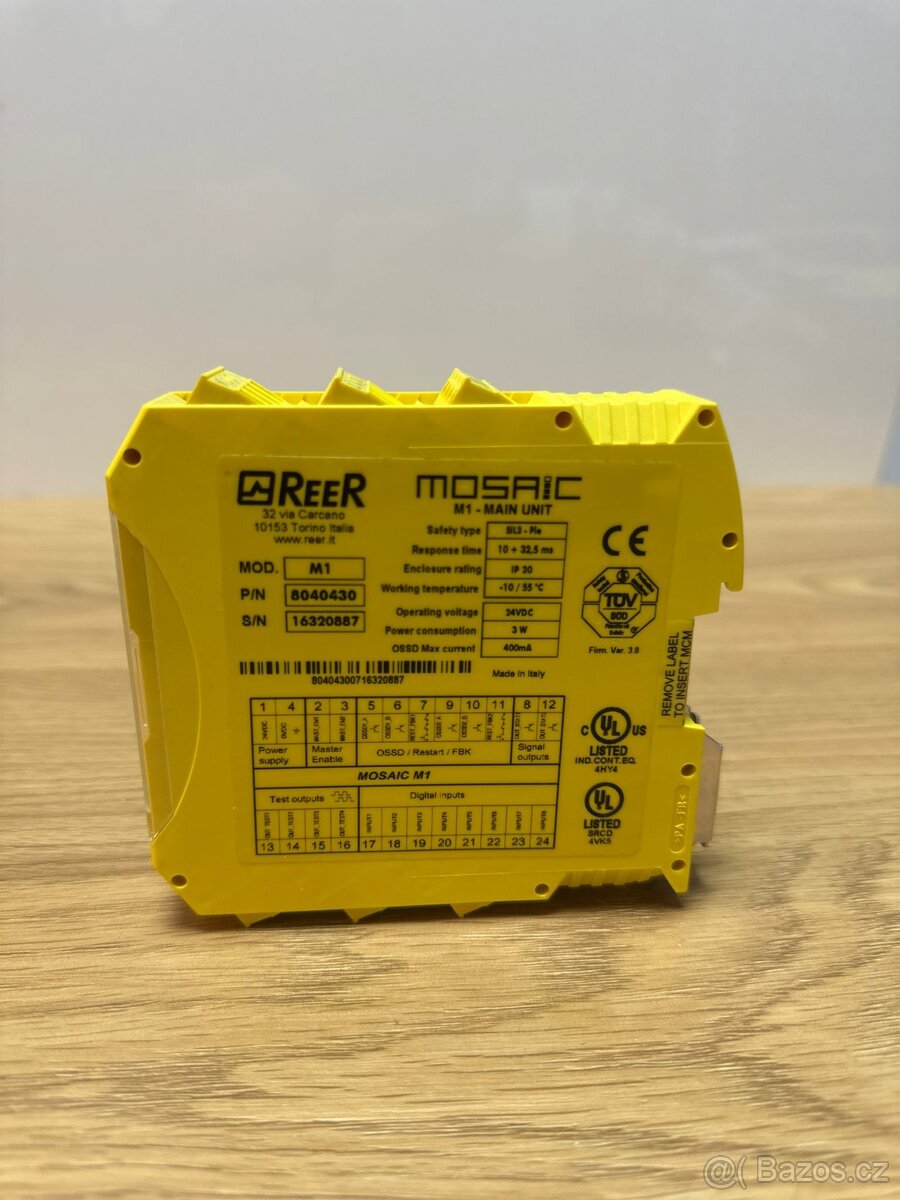 ReeR MOSAIC M1 bezpečnostní jednotka (M1 – Main Unit) - 5