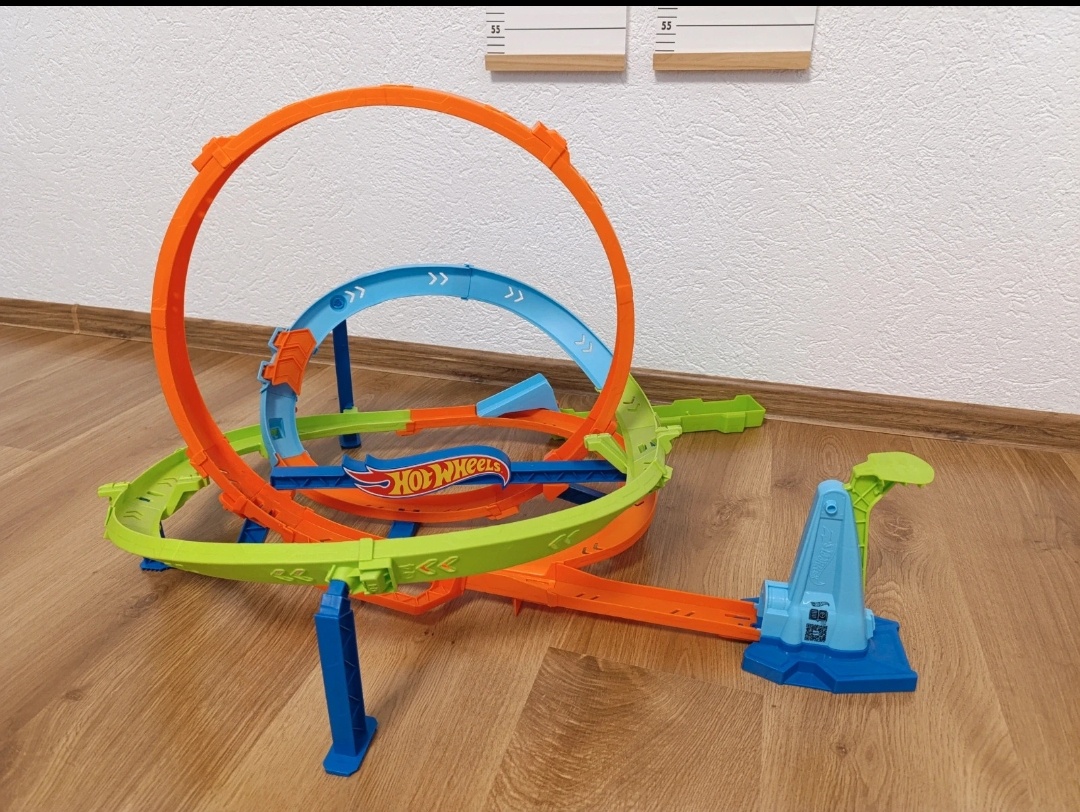 Hotwheels dráha extrémní hyper smyčka - 5