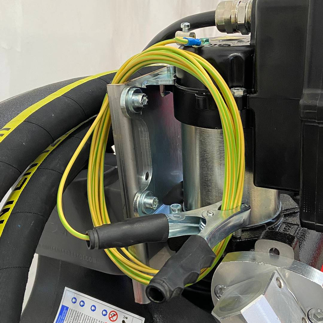 Mobilní nádrž na benzín 110L – el. 12V čerpadlo - 5