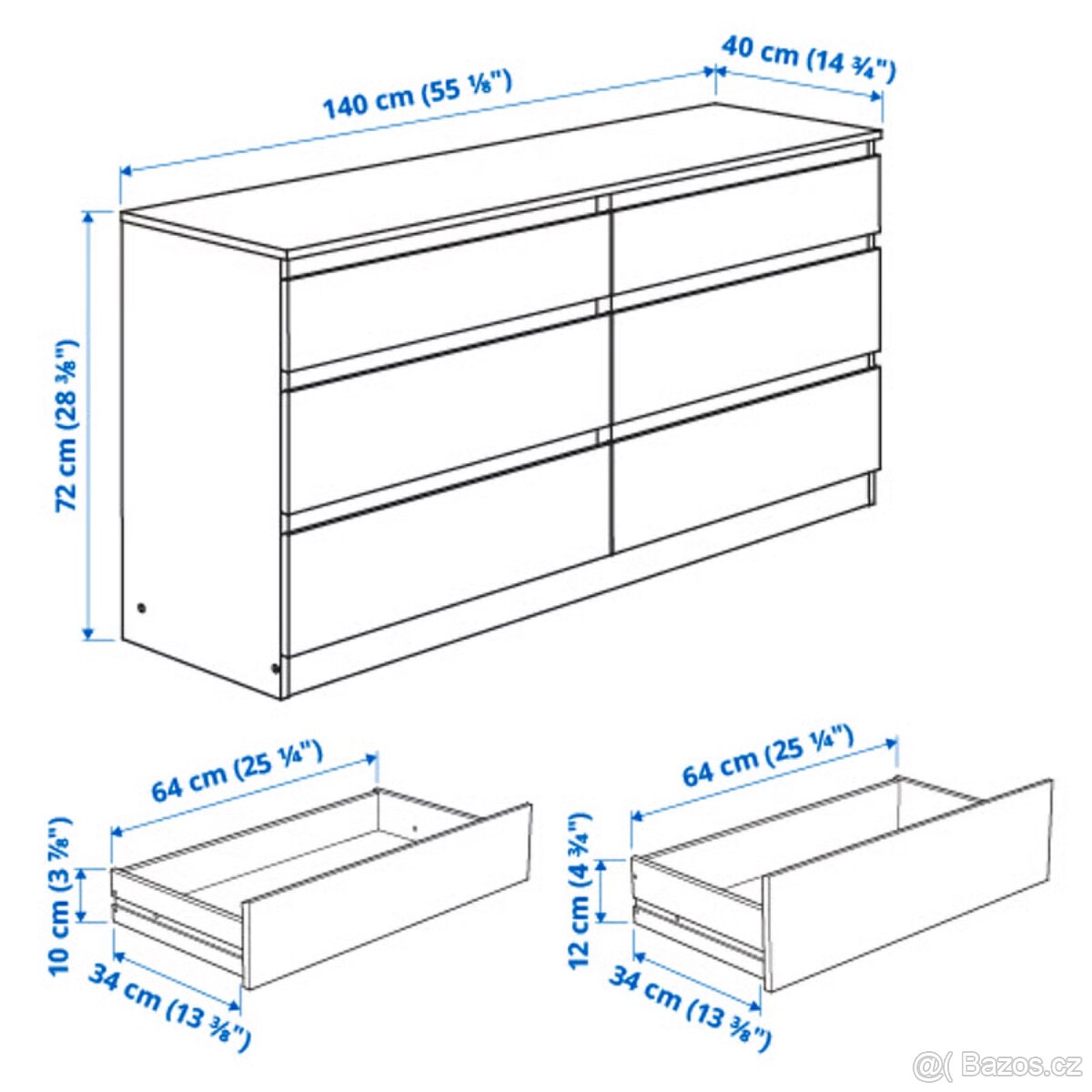 Komoda Kullen IKEA - 5