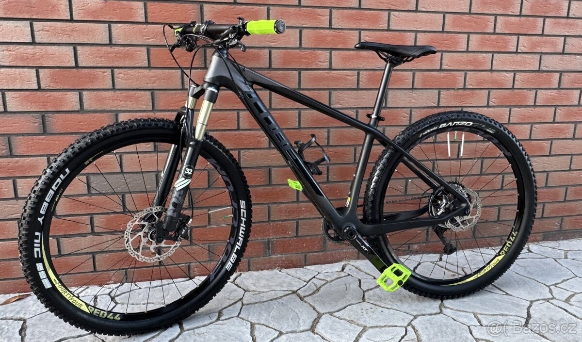 CUBE GTC SL CARBON, vel.S-M, komplet XT, FOX, PEVNÉ OSY - 5