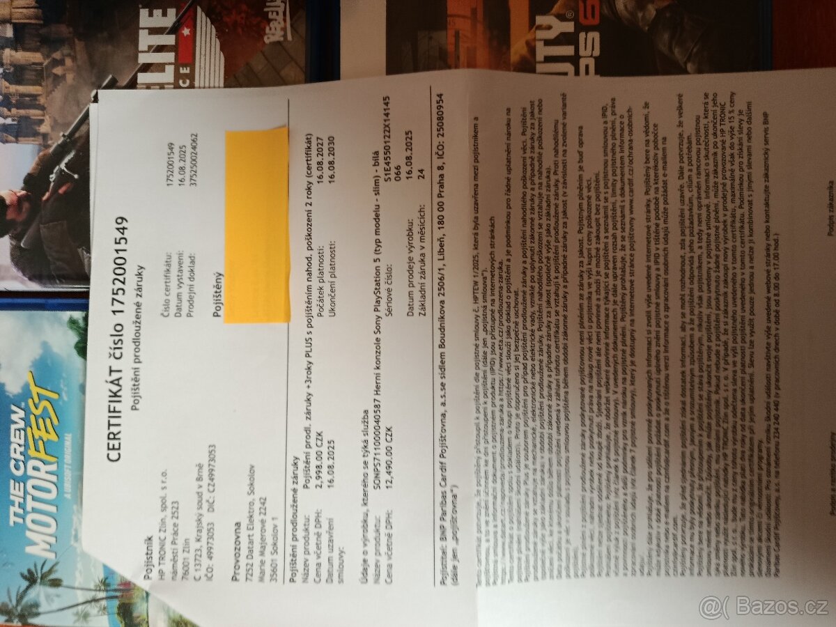 ZÁNOVNÍ KONZOLE PS5 = 1TB - 5