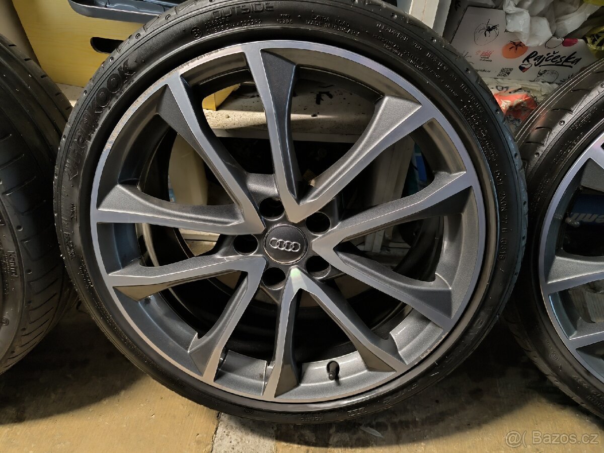 Alu kola Audi S4, A4 5x112 r19 Originál, 245/35/19 - 5