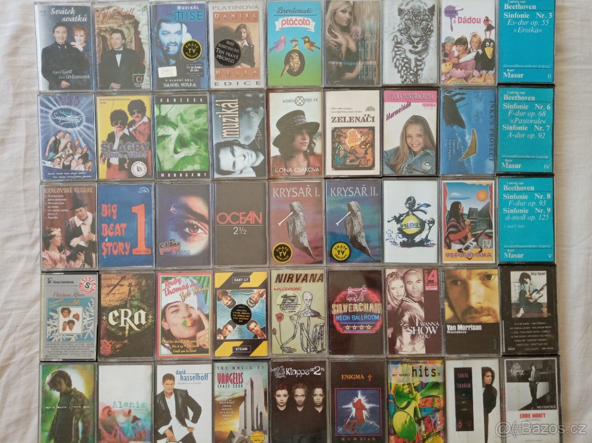 Nova fota 17.1. originál MC kazety od 89 - 5