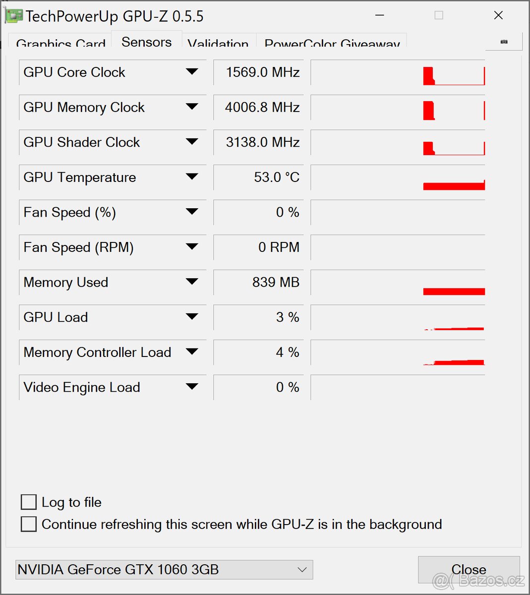 ASUS NVIDIA GeForce GTX 1060 3 GB - 5