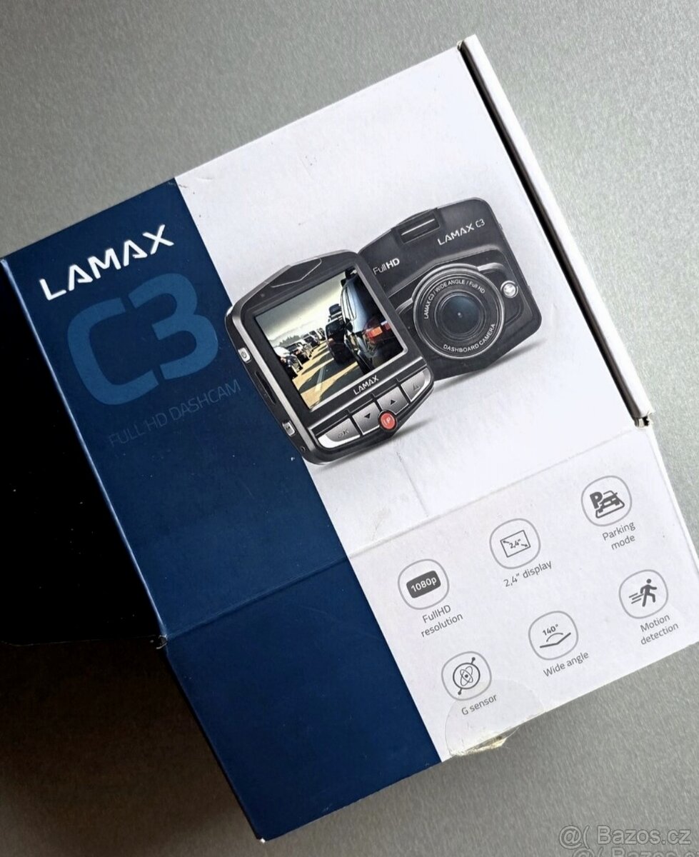 ÚPLNĚ NOVÁ AUTO KAMERA,, LAMAX C3,, - 5
