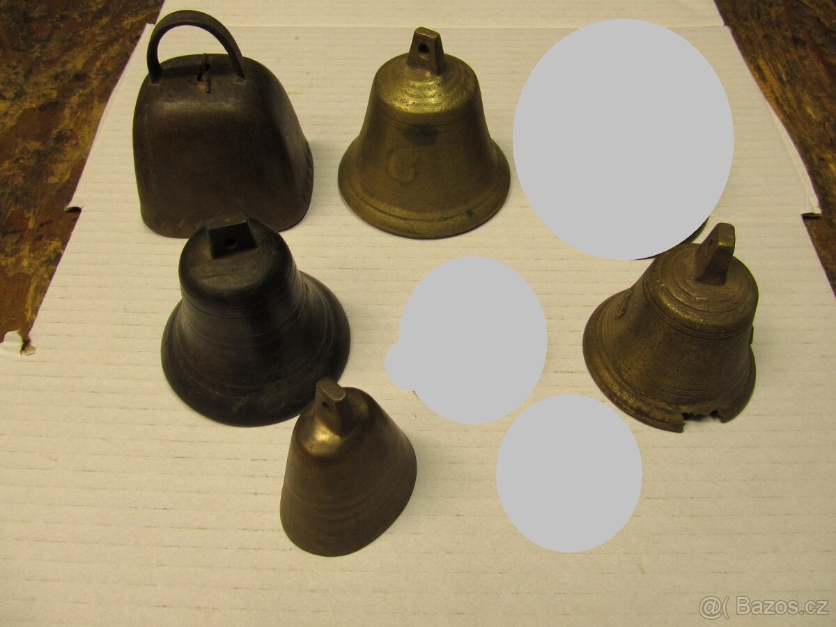 Zvonek Mosazný Vánoční - 5