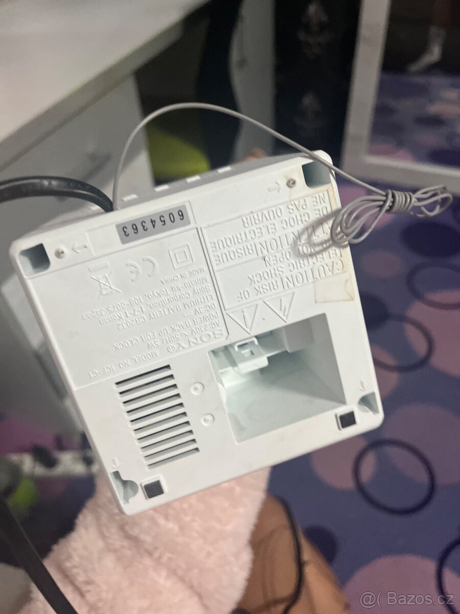 Sony radio budík - 5