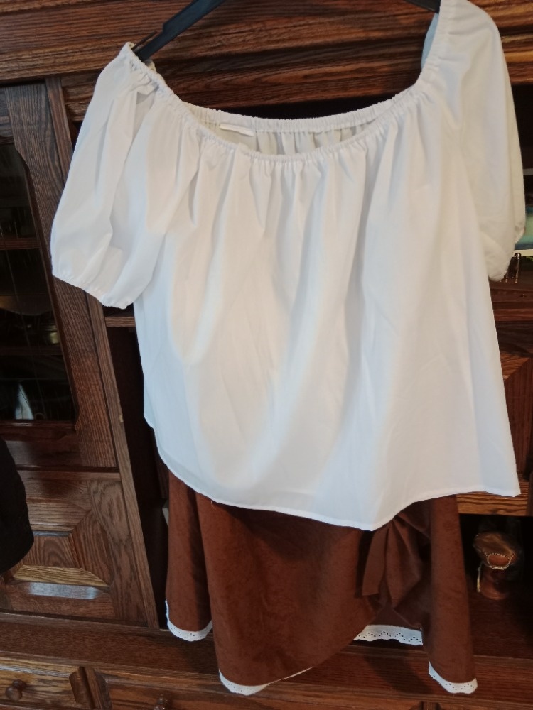 Westernový country dámský kostym - 5