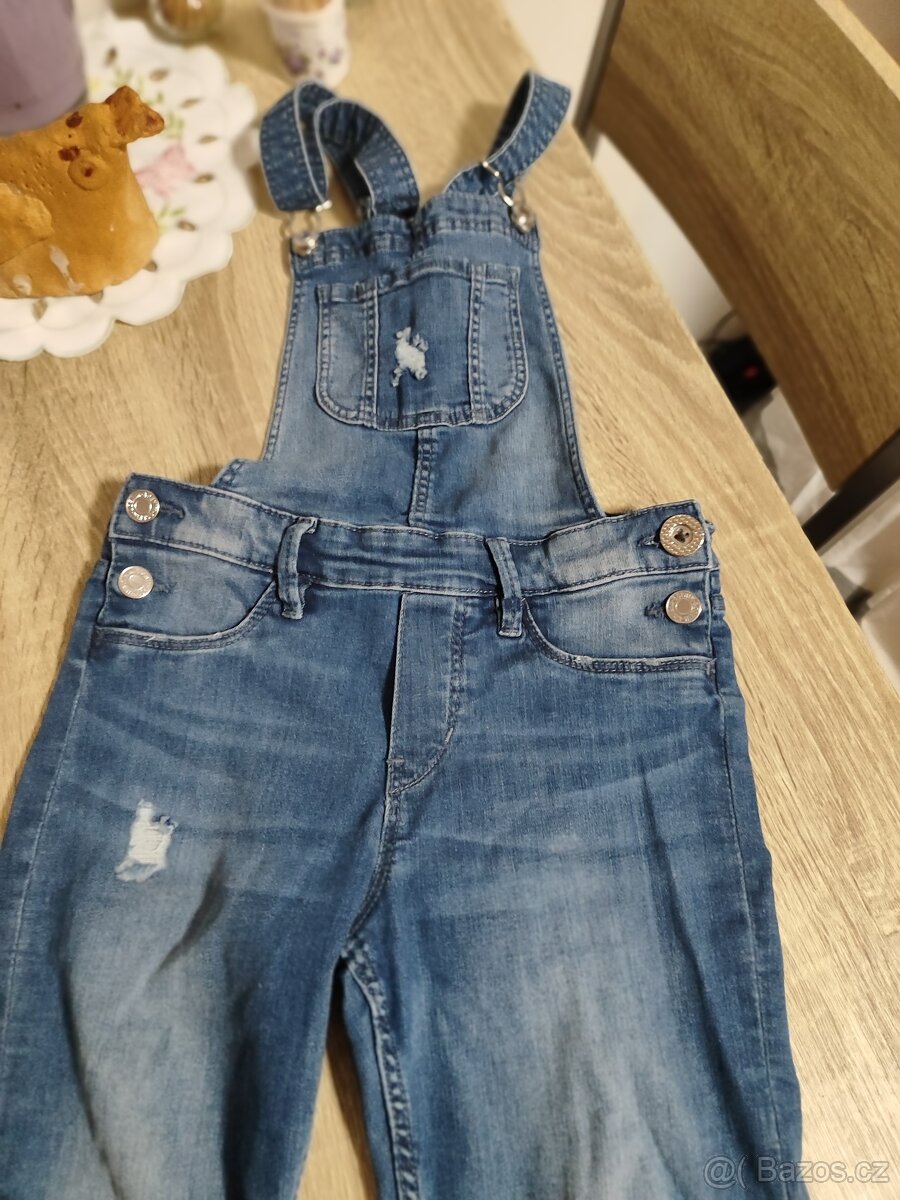 Prodám moc krásné laclové kraťase DENIM vel. 140 - 5