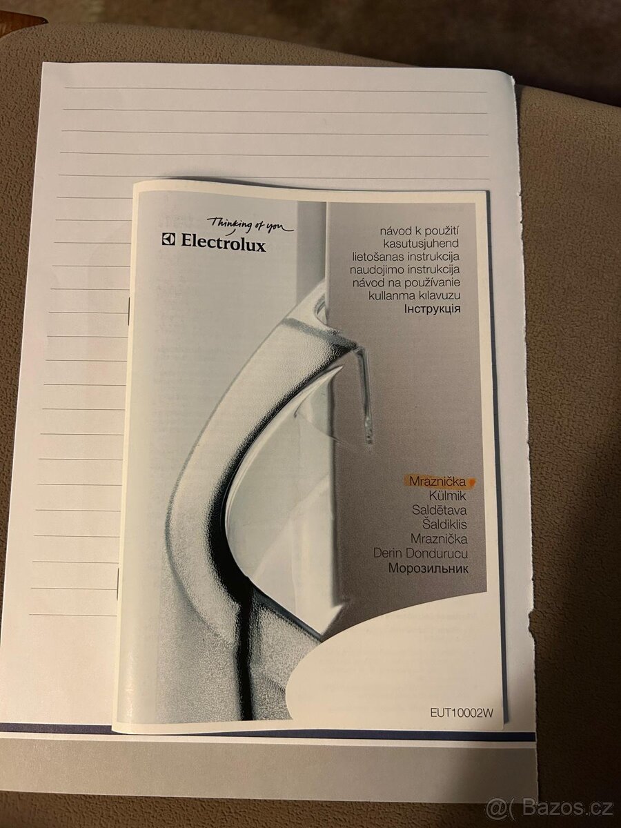 Samostatně stojící mrazák Electrolux EUT 10002 W - 5