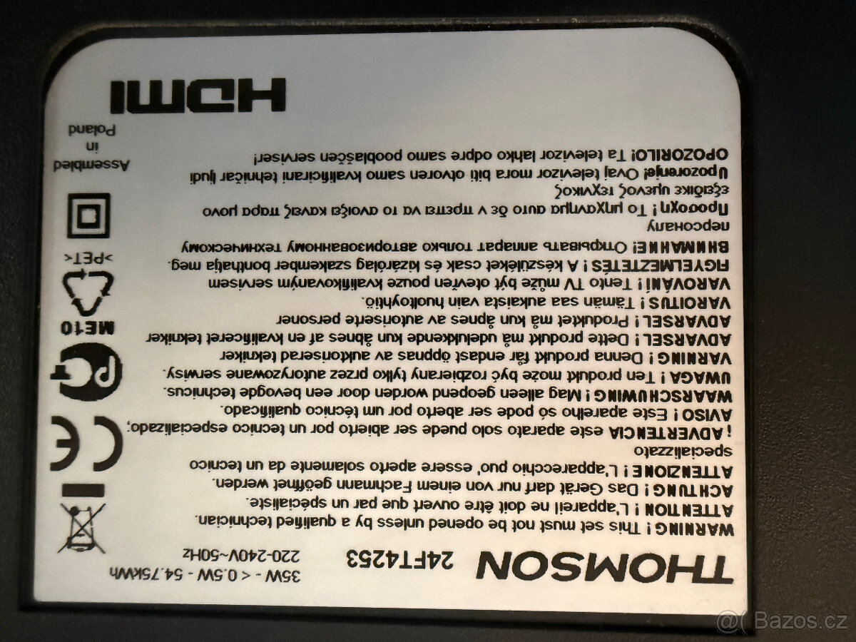 TV THOMSON 24FT4253 + SETOBOX MASCOM MC720T2 - 5
