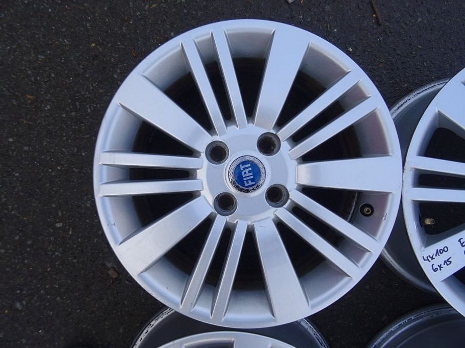 Alu disky origo Fiat, 15", 4x100, ET 43, šířka 6J - 5