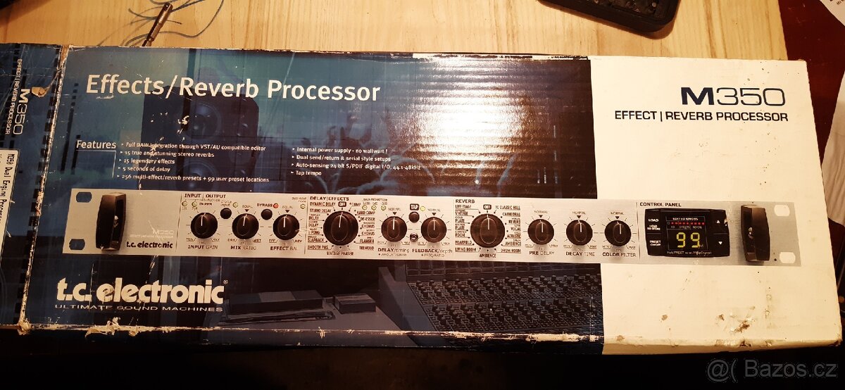 T.C. electronic m350 efekt ový procesor - 5