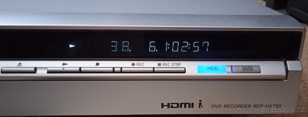 SONY RDR-HX750 HDD/DVD RECORDER - 5