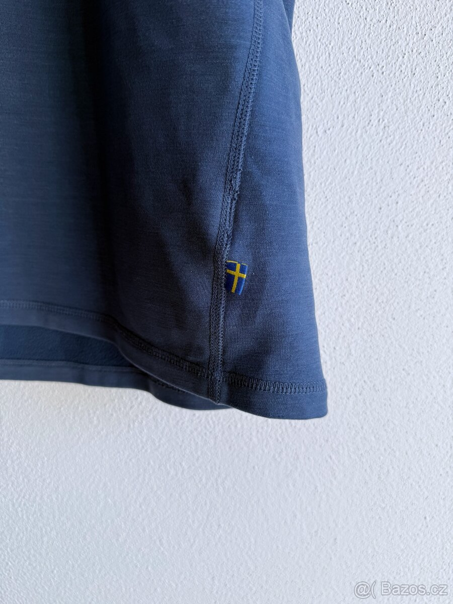 Outdoorová merino mikina Fjallraven Keb Fleece Jacket M blue - 5