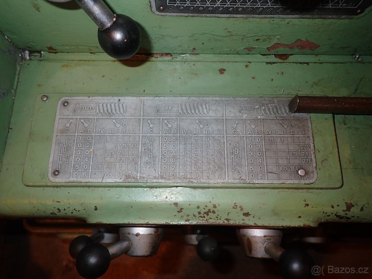 Soustruh hrotový Martin KM 200 - 5