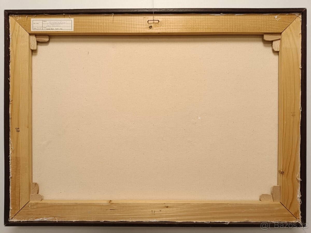 Obraz Jaromír Hynšt, Rychtářov, olej plátno 52x72 - 5