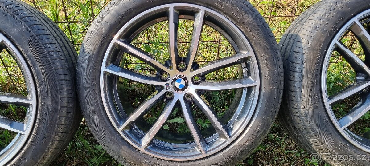 Alu kola BMW 5x112 9x18 ET44 8x18 ET30 dvourozměr Pirelli - 5