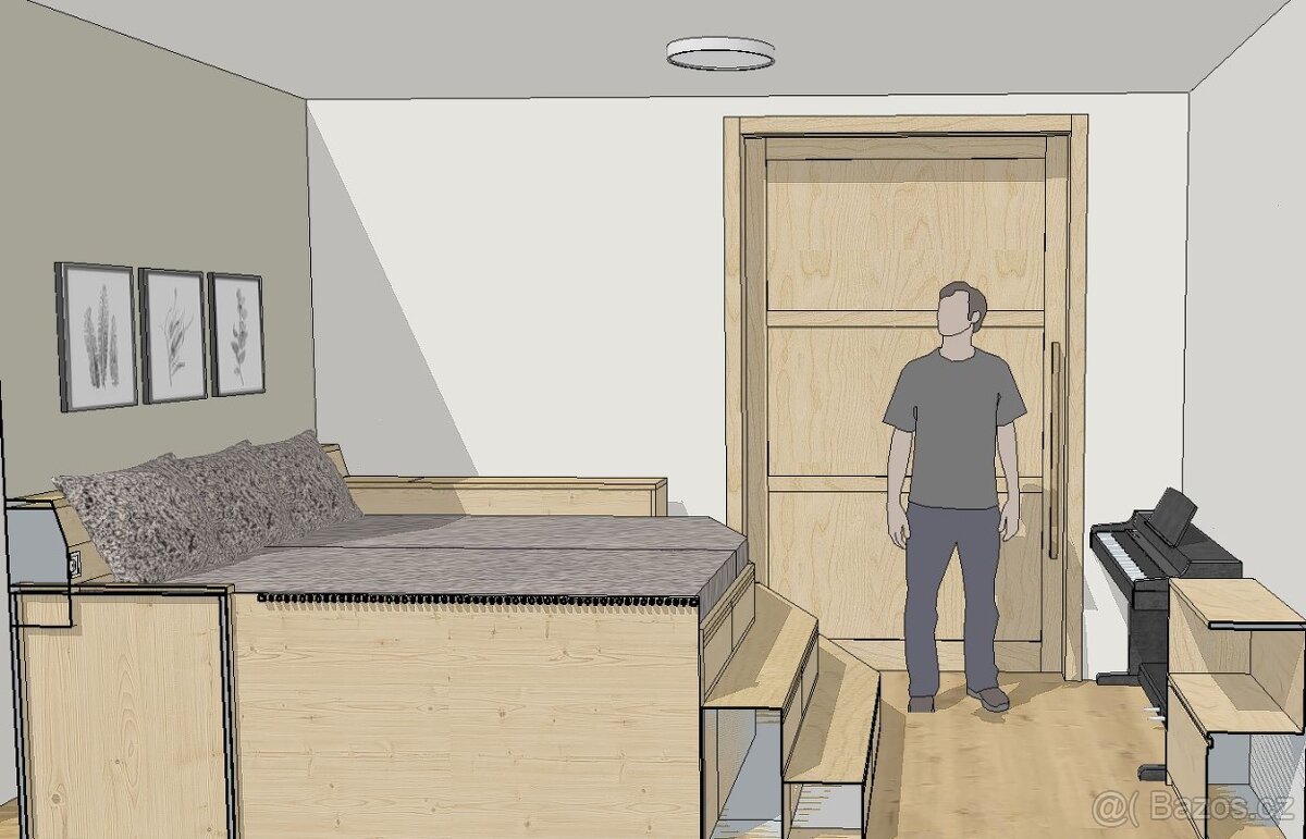 Pouzdra pro posuvné dveře Eclissé do sádrokartonu - 5