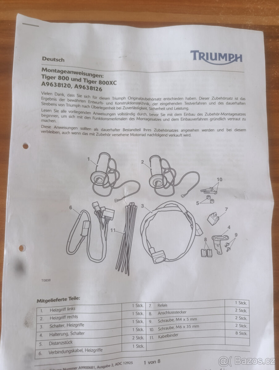 Triumph tiger 800 XR 800 XC - 5