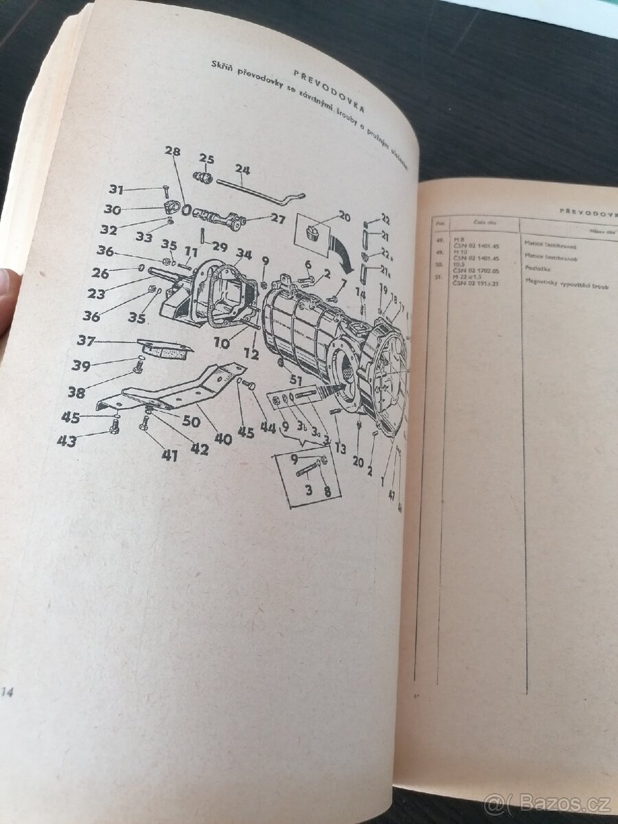 Škoda 1000MB SEZNAM NÁHRADNÍCH DÍLŮ - 5