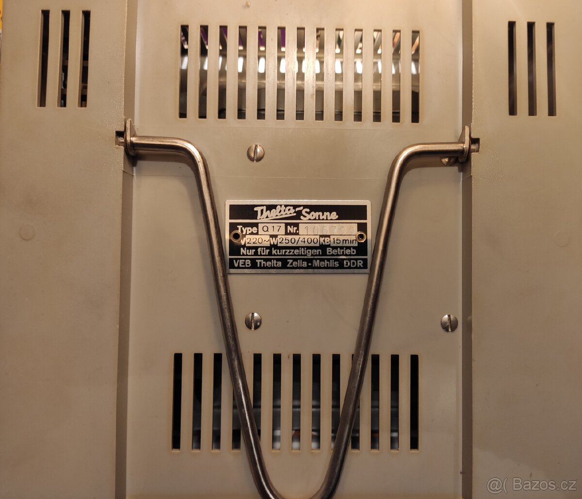 Solárium. Přenosné. Retro - 5