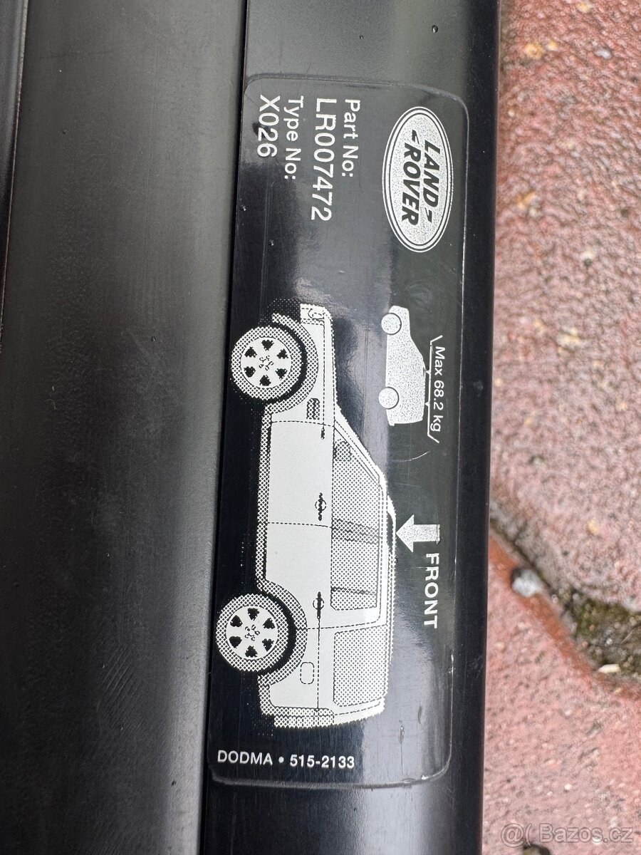 Příčníky + nosiče Land Rover Discovery - 5