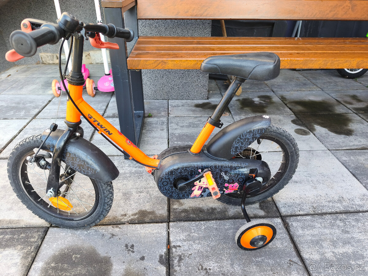 Dětské kolo Btwin (vel. 14) - 5