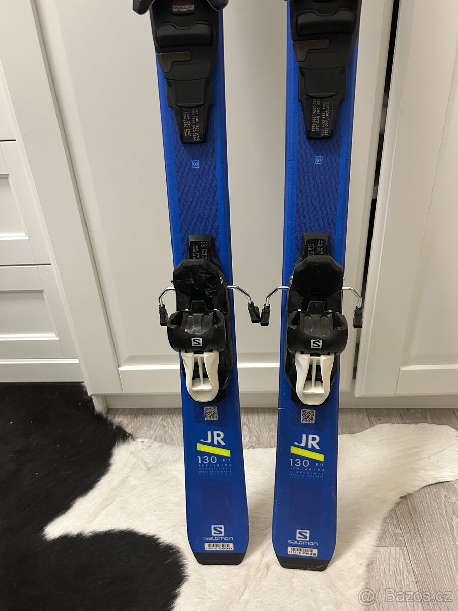 Carvingové lyže Salomon Race JR 130 cm - 5