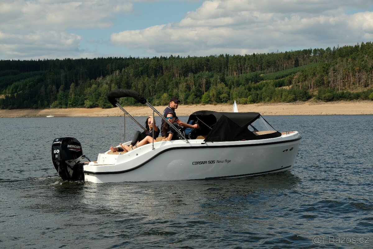 NOVÁ motor.loď Corsiva 505 New Age + Mercury F 60 - 5