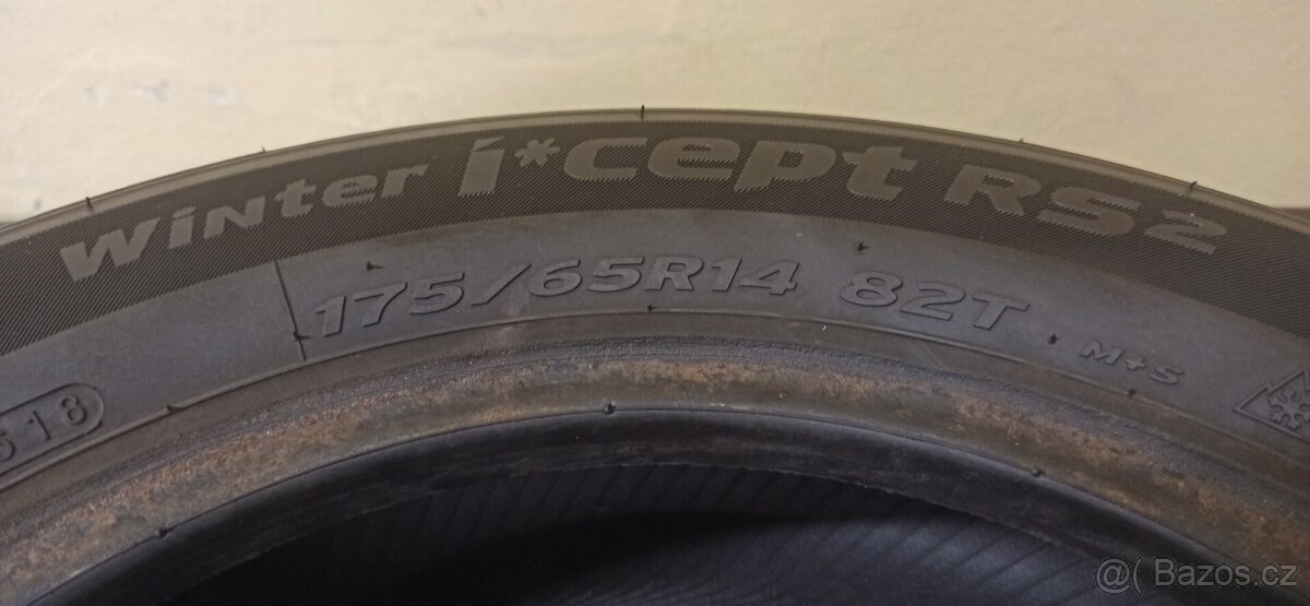 Hankook Winter icept RS2 175/65 R14 82T 7,5 mm - 5