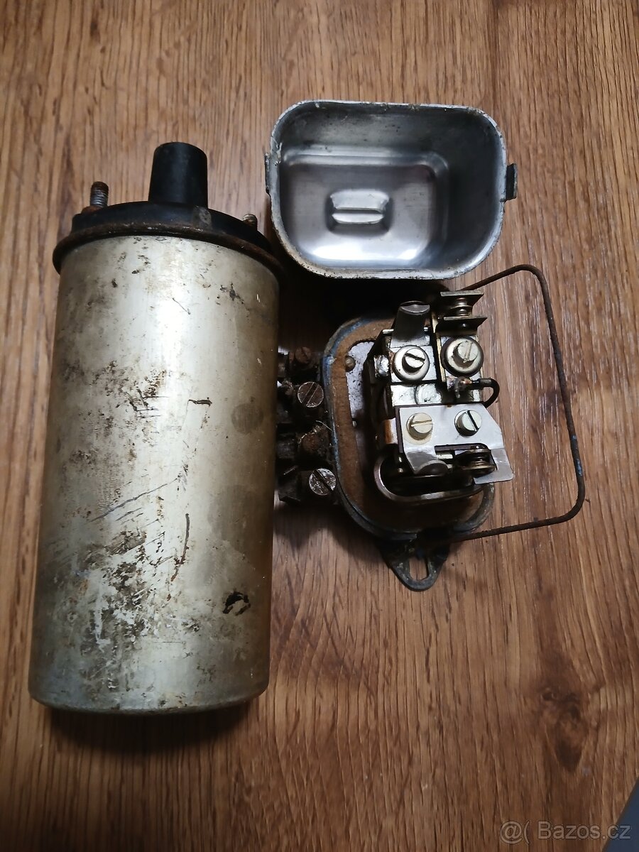 Trabant originální cívka DDR 6 V a další věci - 5