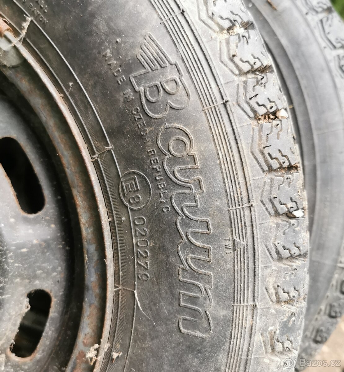 4x kola Škoda 105,120,130 - 5