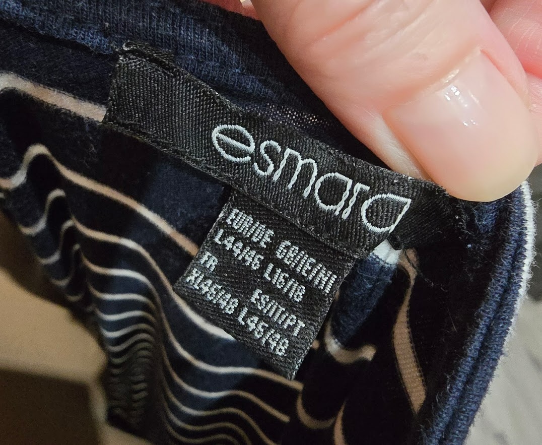 Pruhované šaty Esmara - 5