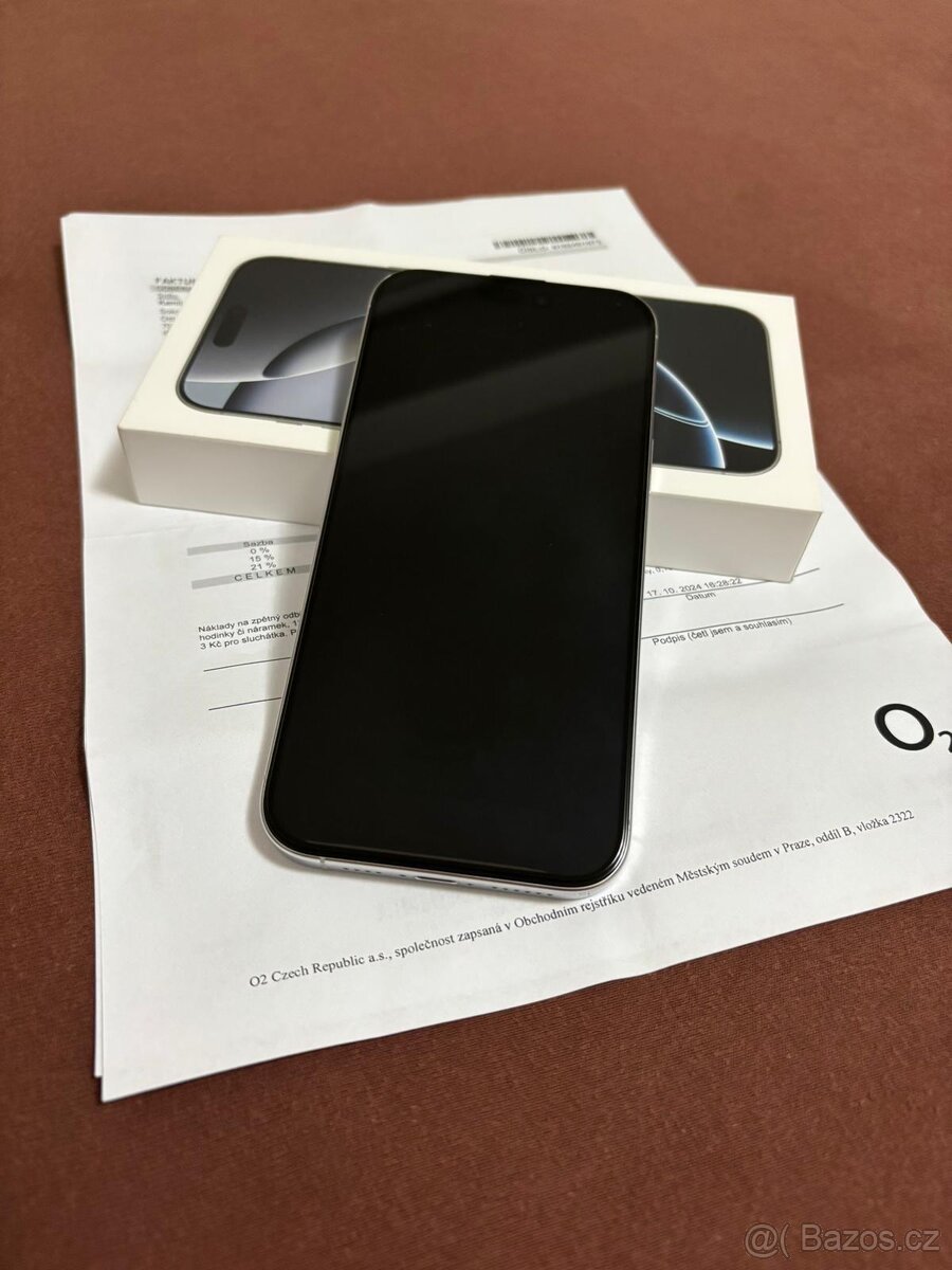 IPhone 16 pro max 512Gb bílý záruka - 5