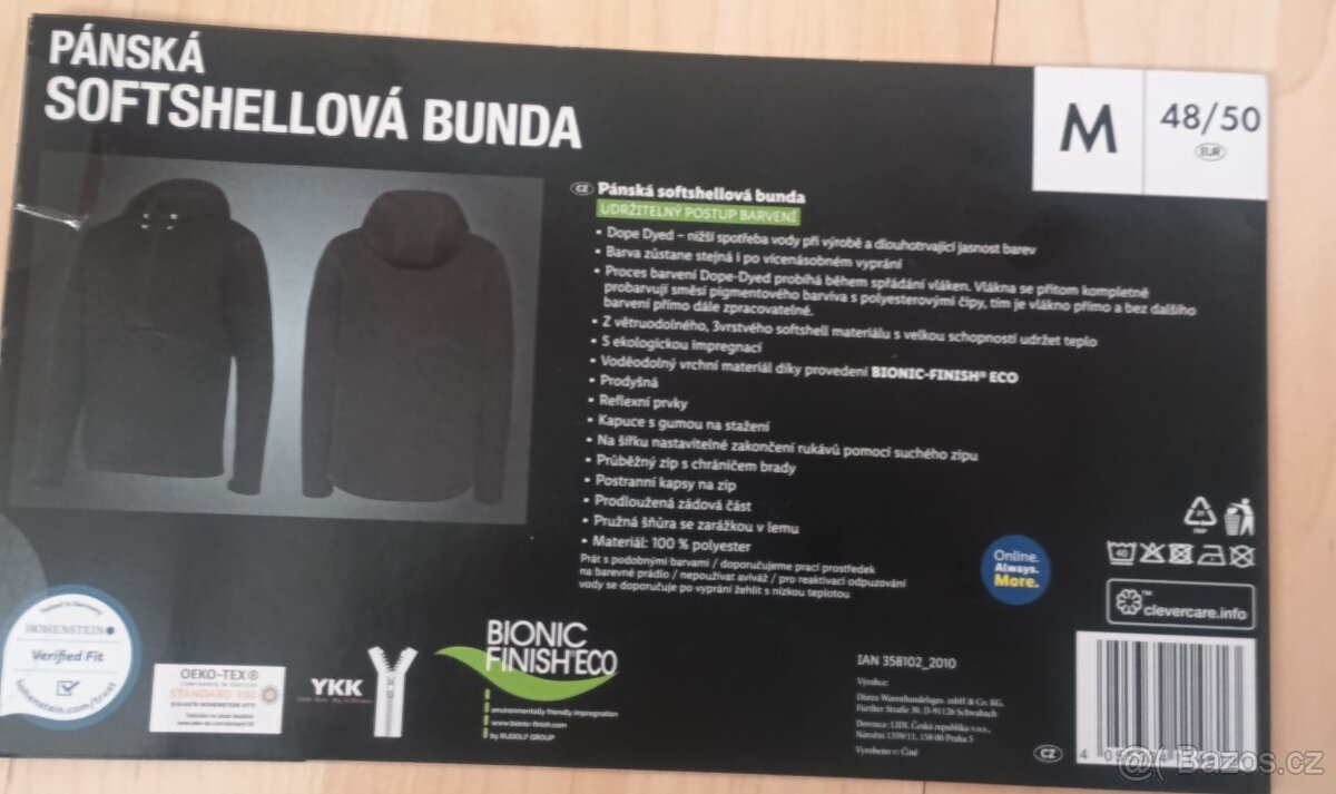 softshellové bunda vel,M - 5