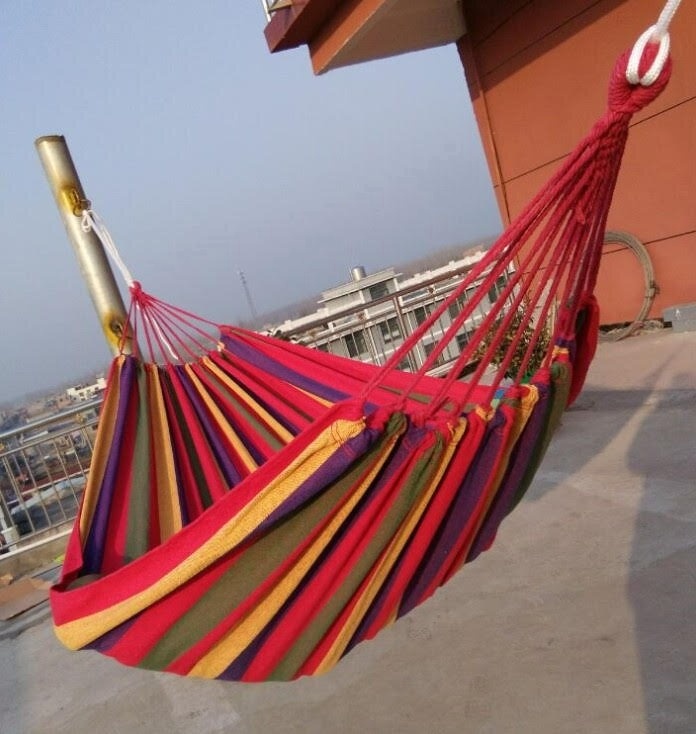 Nová houpací síť 180x80 cm - 5