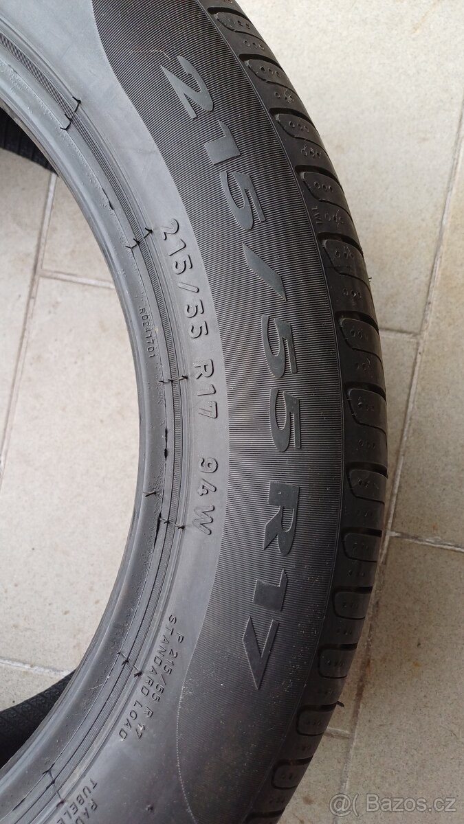 Letní pneu Pirelli 215/55 R17 - 5