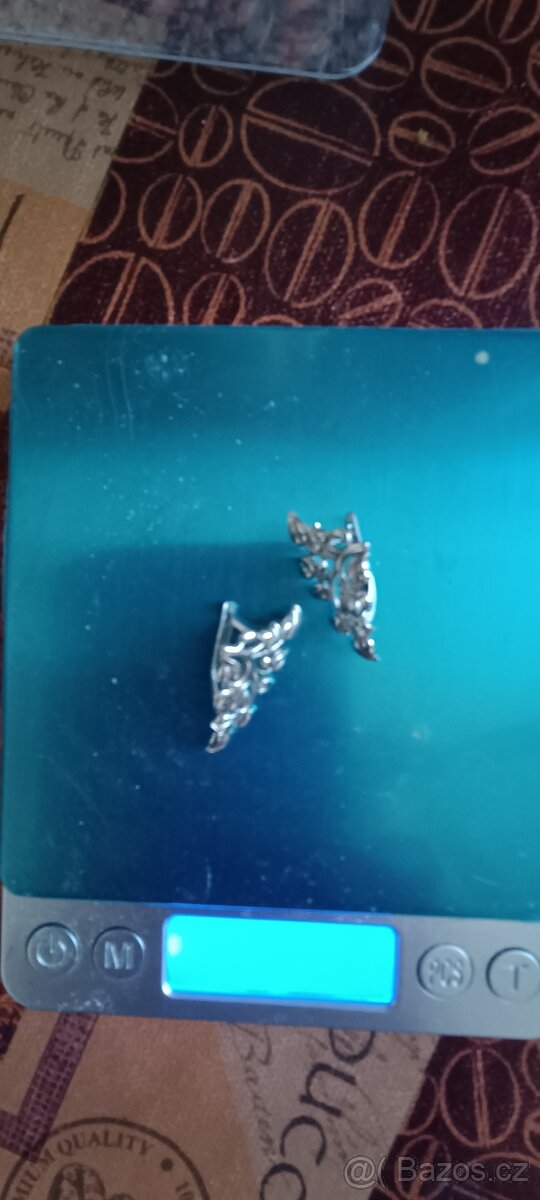 Náušnice stříbro - 5