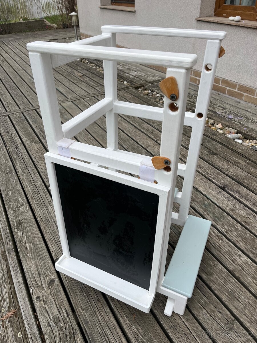 Dětská učící věž multifunkční - 5