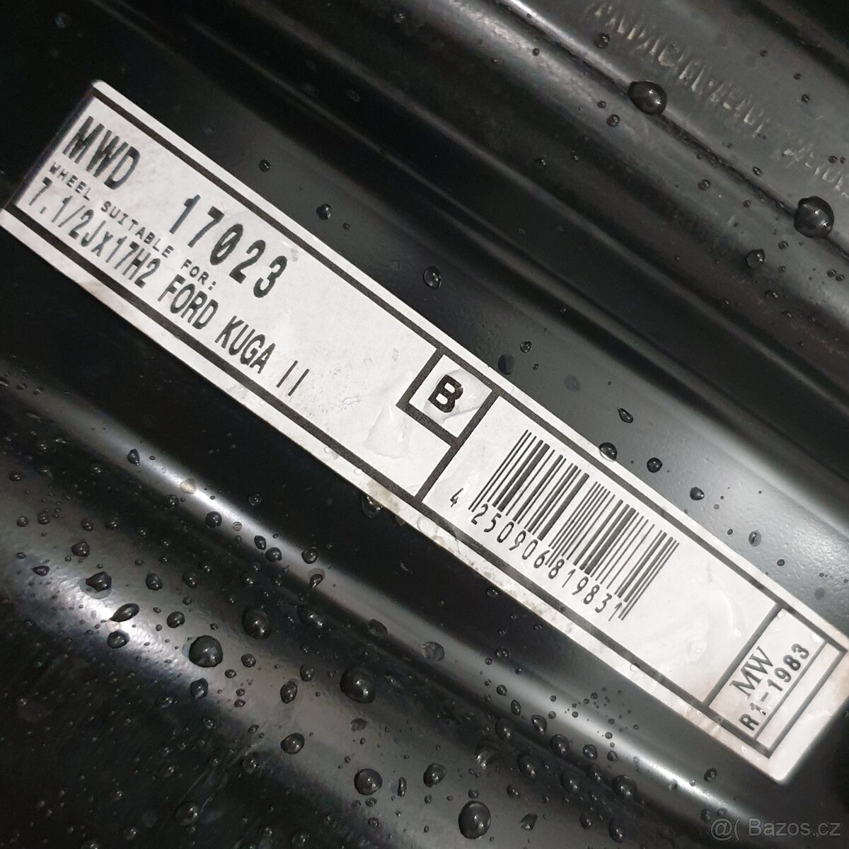 Disky na Ford Kuga 7.5Jx17 ET52.5 č. AF171 - 5