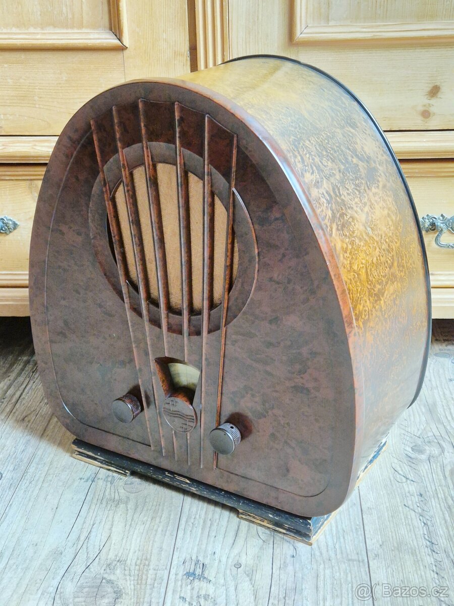 Staré rádio Philips 834A, 1933 - 5